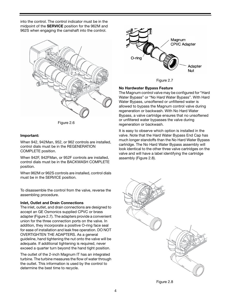 Watts Autotrol Magnum (CV+ Series) User Manual | Page 8 / 86