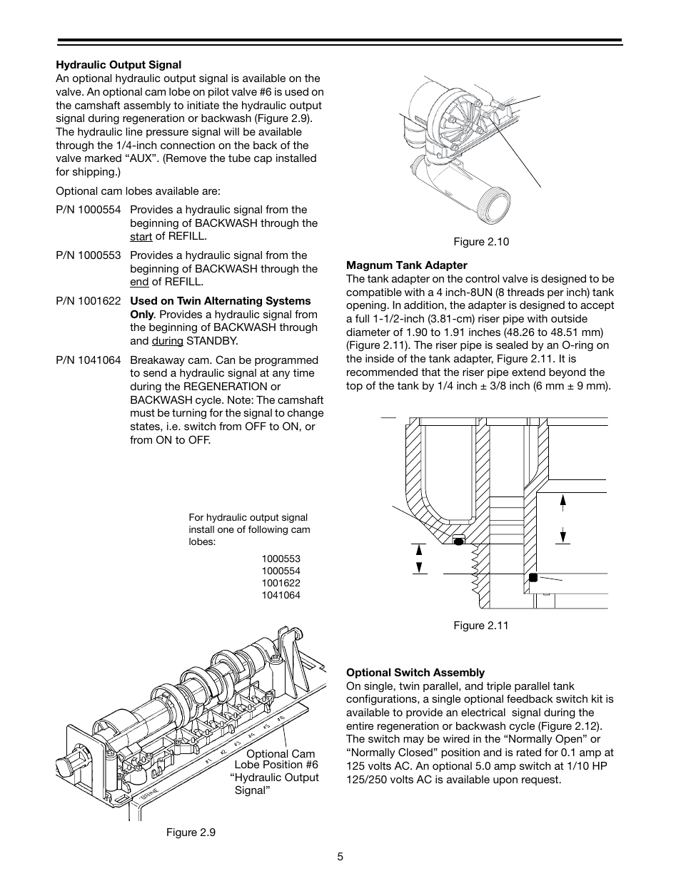 Watts Autotrol Magnum (CV+ Series) User Manual | Page 9 / 86