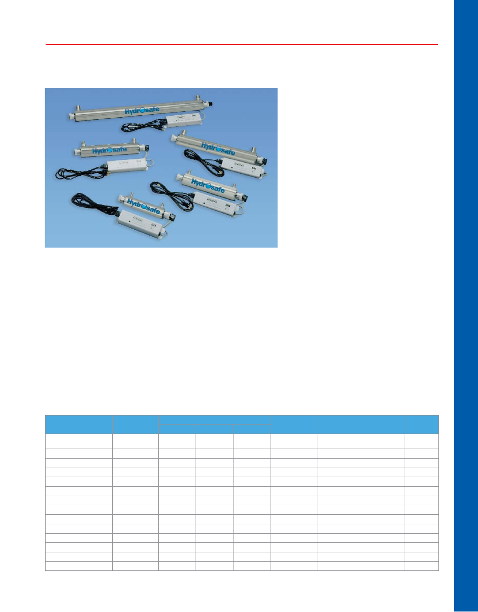Watts HSUV-SS-8-1 User Manual | 6 pages