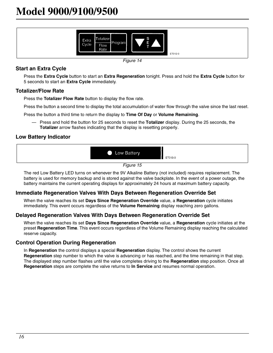 Watts Fleck 9500 Twin Brass Valve User Manual | Page 16 / 56