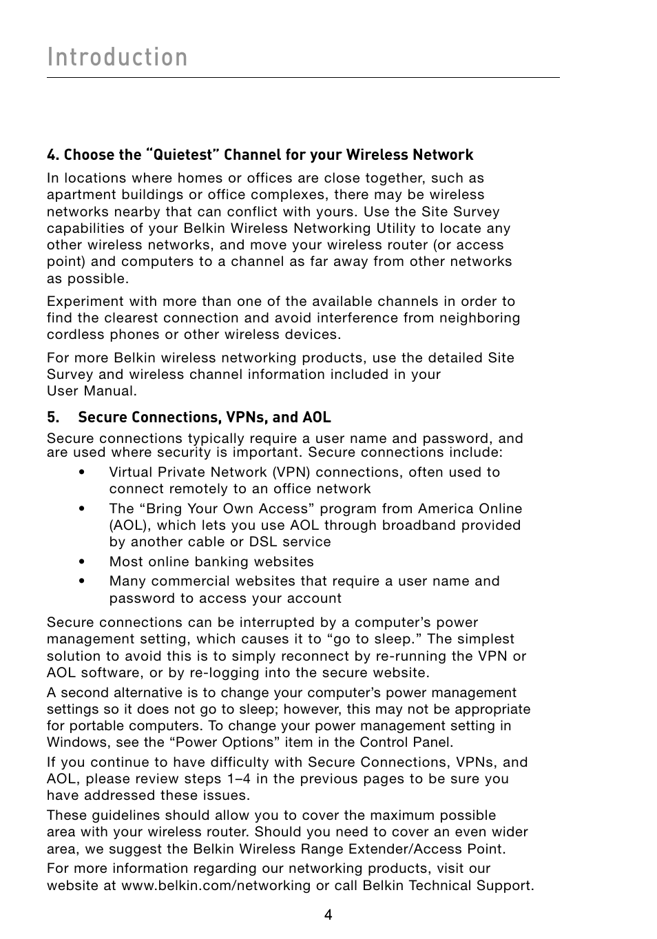 Introduction | Belkin F5D8053 User Manual | Page 6 / 48