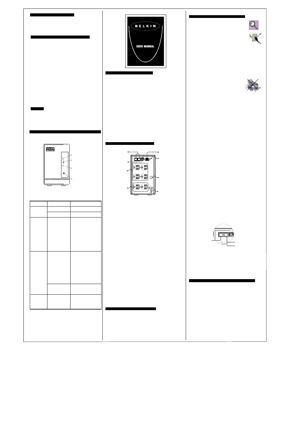 Belkin F6C120-UNV User Manual | 3 pages