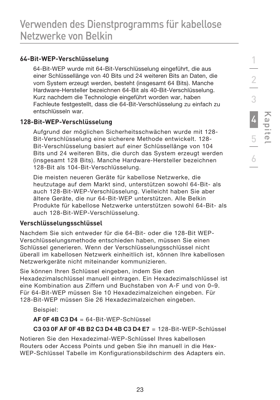 Kap ite l | Belkin F5D8053EA User Manual | Page 121 / 291