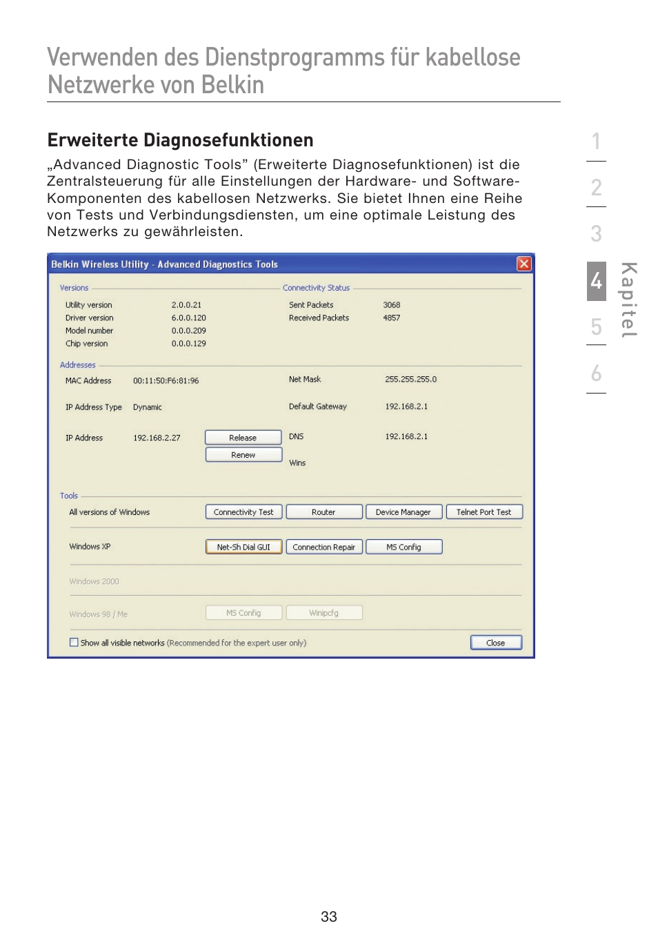 Belkin F5D8053EA User Manual | Page 131 / 291