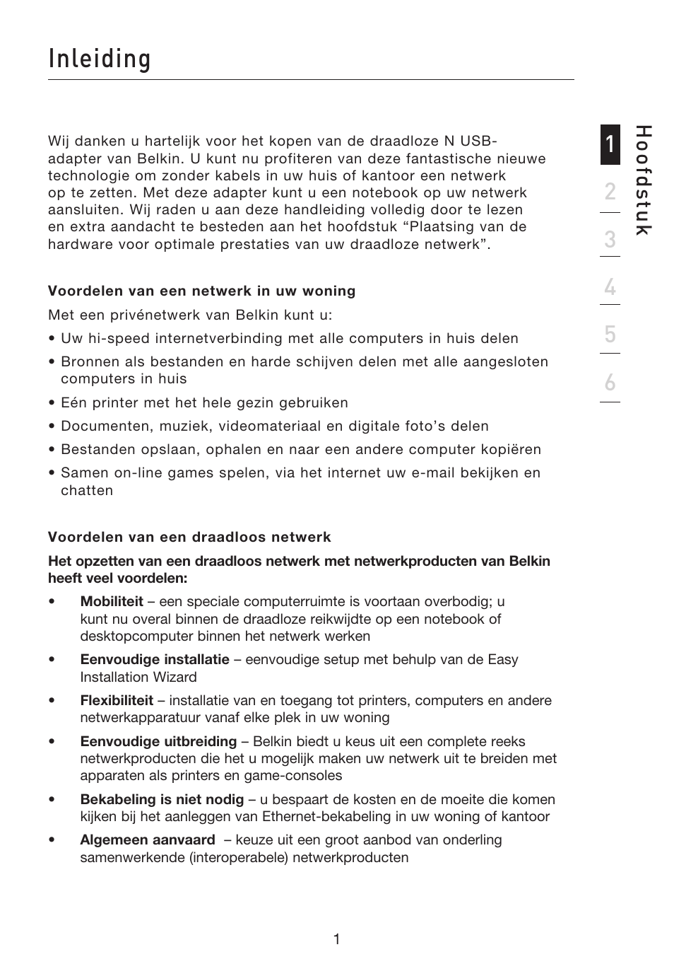 Inleiding, Hoo fd st u k | Belkin F5D8053EA User Manual | Page 148 / 291