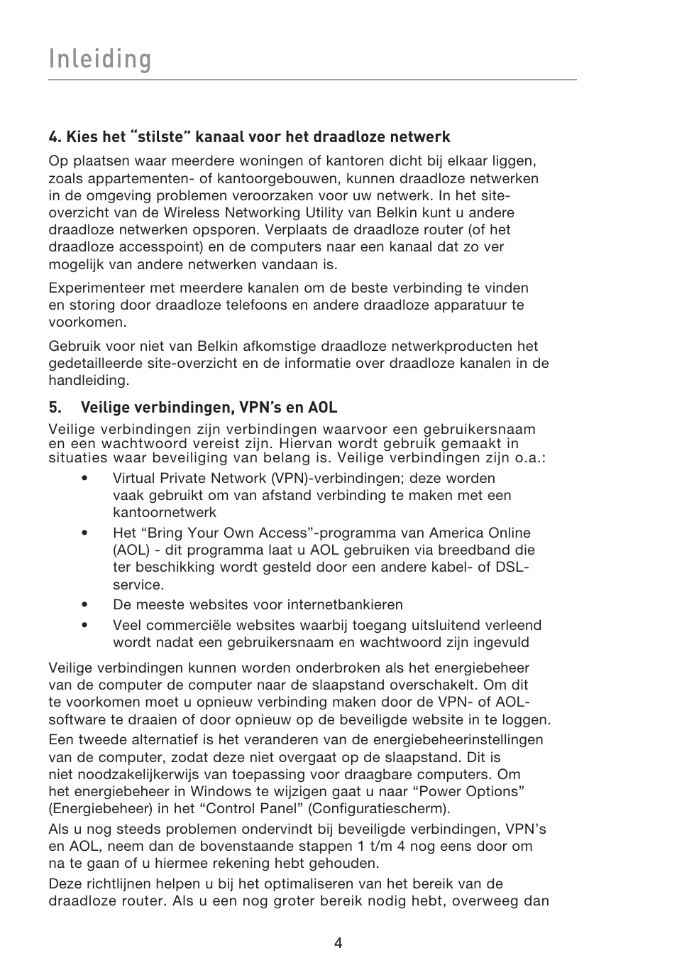 Inleiding | Belkin F5D8053EA User Manual | Page 151 / 291