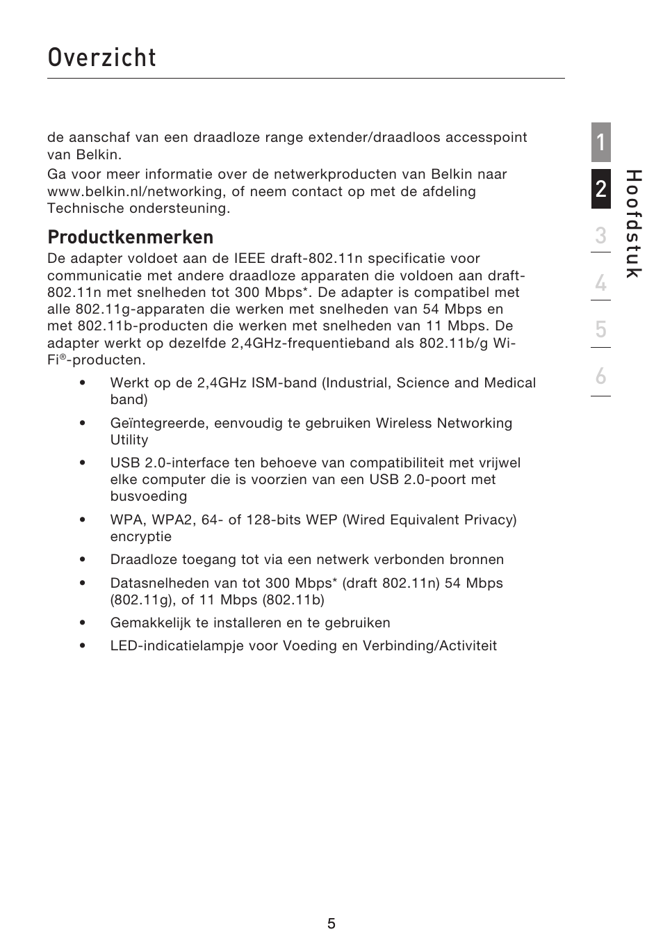 Overzicht, Hoo fd st u k | Belkin F5D8053EA User Manual | Page 152 / 291