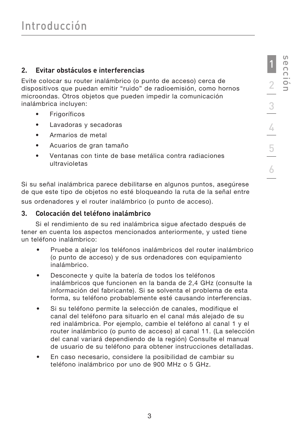Introducción, Se cc ió n | Belkin F5D8053EA User Manual | Page 198 / 291