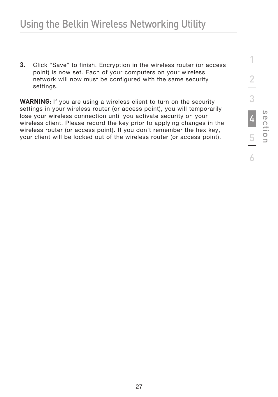 Using the belkin wireless networking utility | Belkin F5D8053EA User Manual | Page 29 / 291