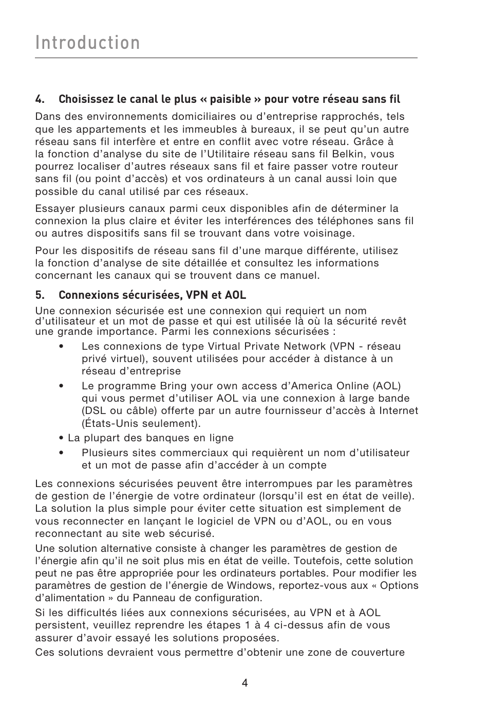 Introduction | Belkin F5D8053EA User Manual | Page 54 / 291