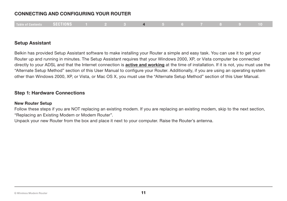 Belkin F5D7634-4A-H User Manual | Page 13 / 94