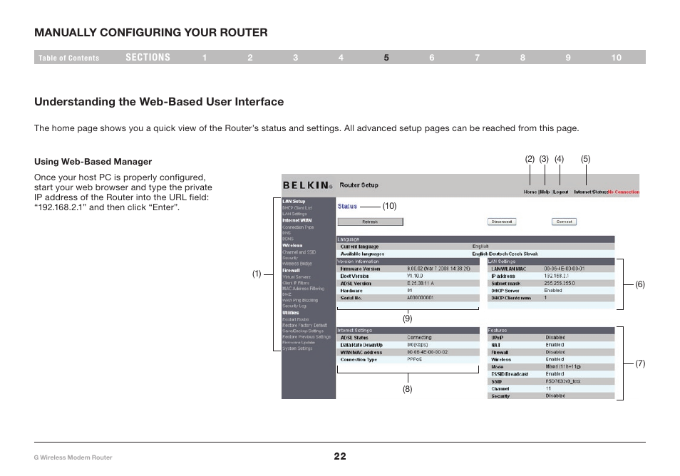 Belkin F5D7634-4A-H User Manual | Page 24 / 94