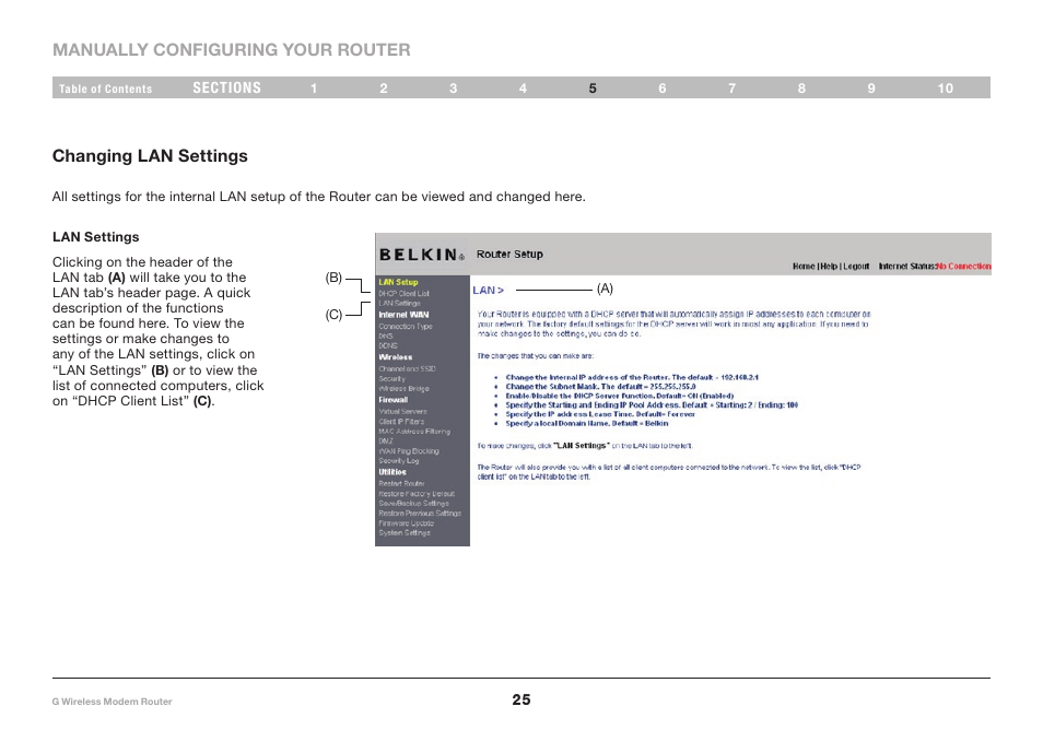 Belkin F5D7634-4A-H User Manual | Page 27 / 94