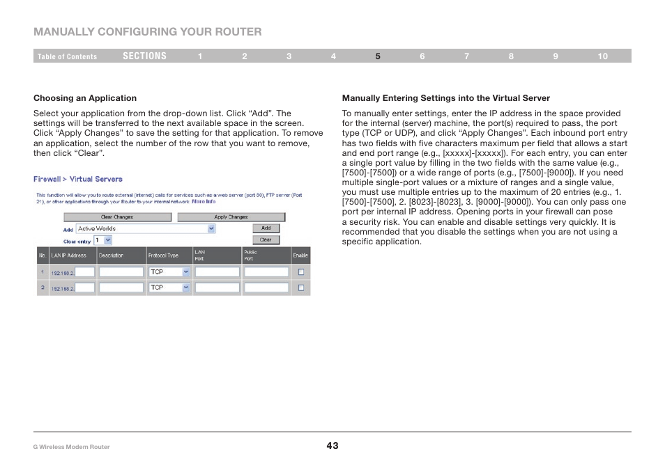 Belkin F5D7634-4A-H User Manual | Page 45 / 94