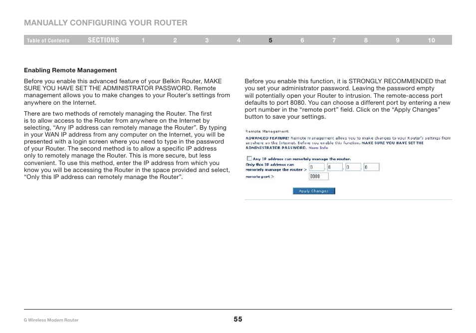 Belkin F5D7634-4A-H User Manual | Page 57 / 94