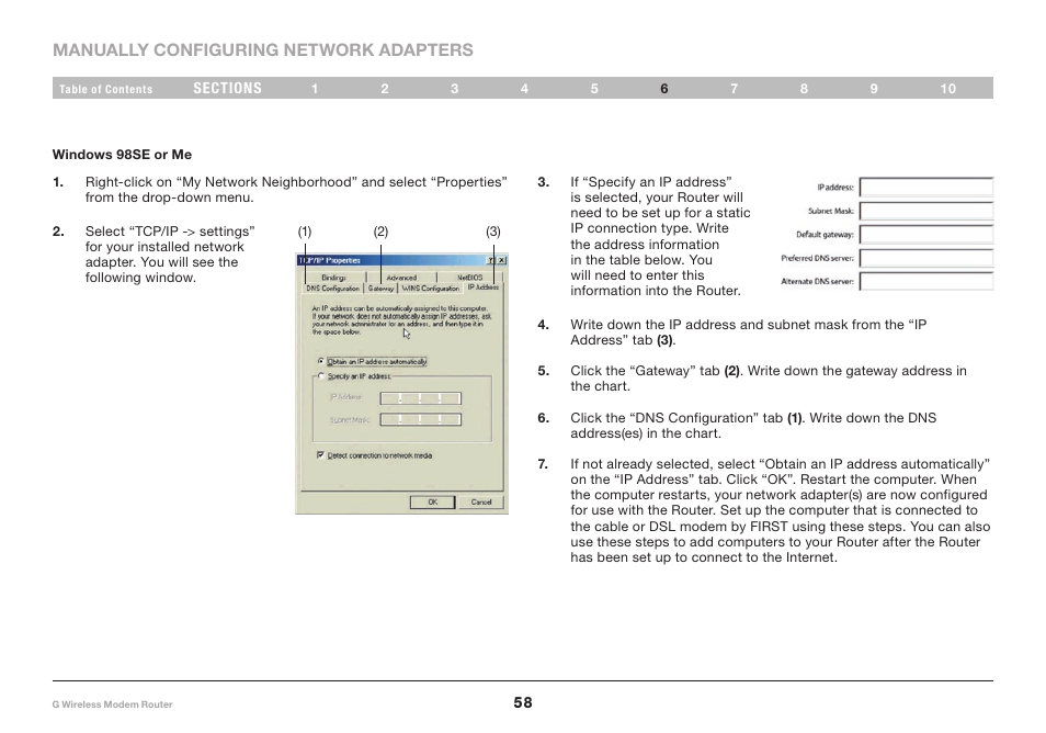 Belkin F5D7634-4A-H User Manual | Page 60 / 94