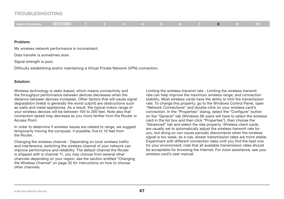 Belkin F5D7634-4A-H User Manual | Page 69 / 94