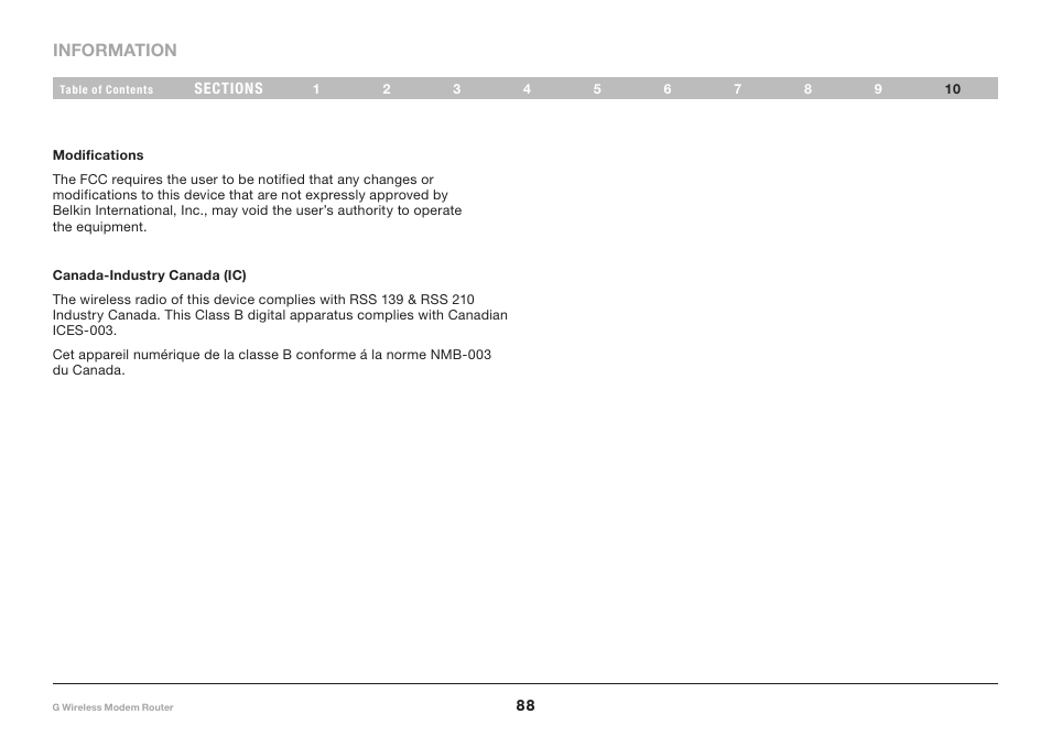 Belkin F5D7634-4A-H User Manual | Page 90 / 94