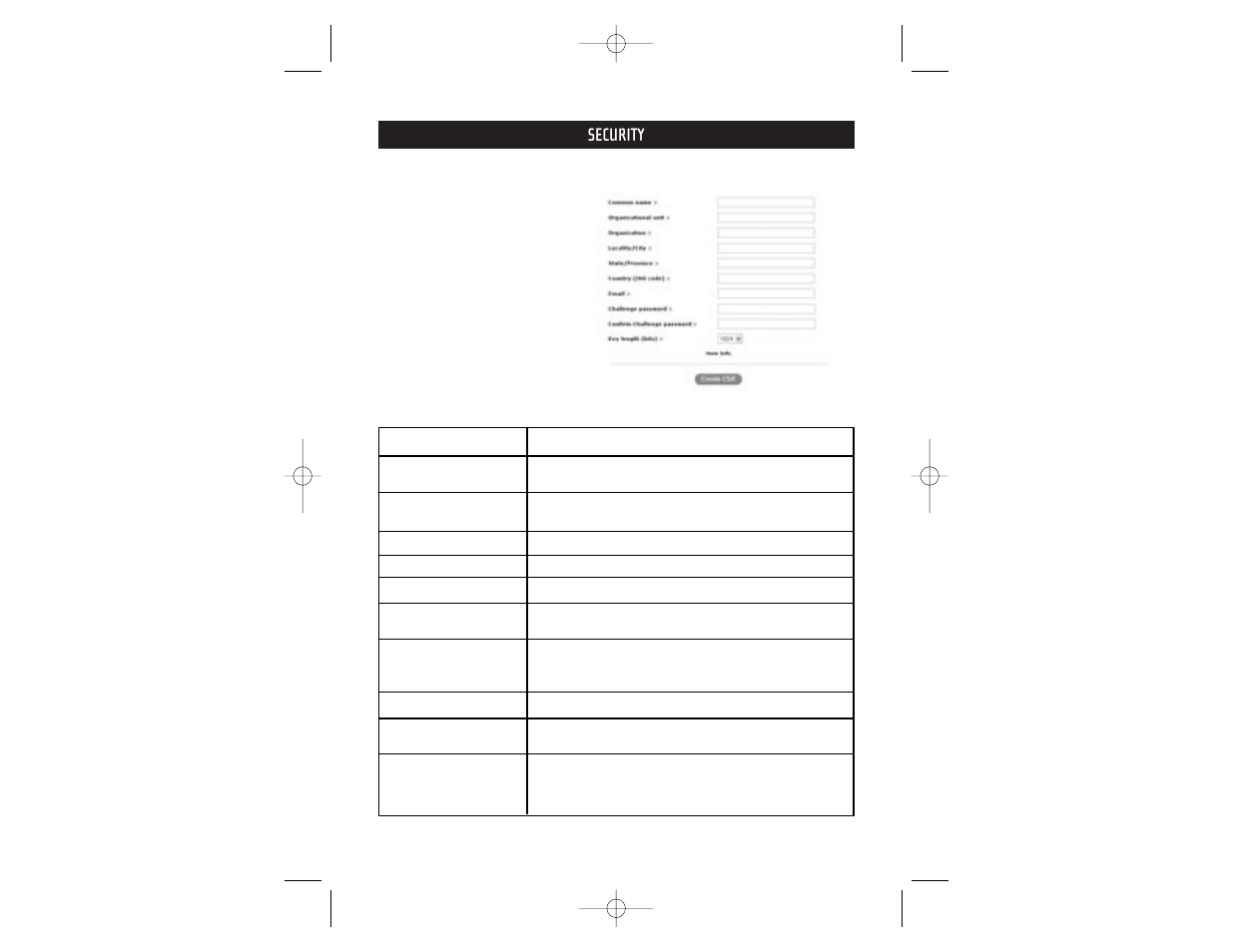 Security, Certificate management | Belkin F1DE101G User Manual | Page 27 / 45