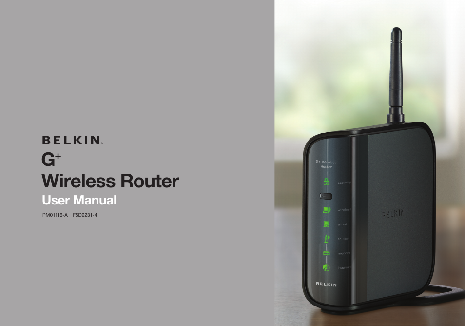 Belkin PM01116-A User Manual | 98 pages