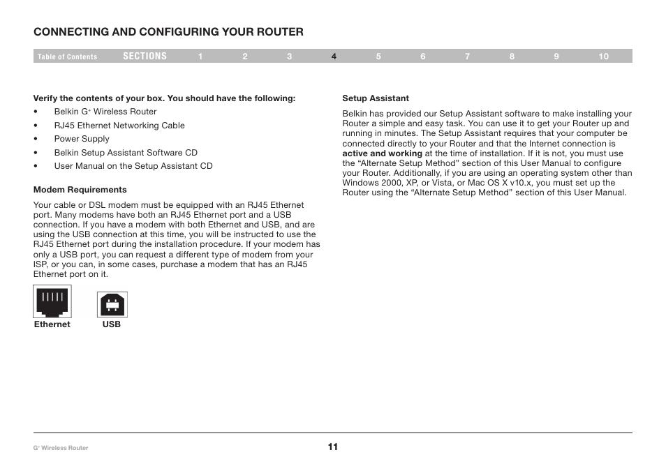 Belkin PM01116-A User Manual | Page 13 / 98