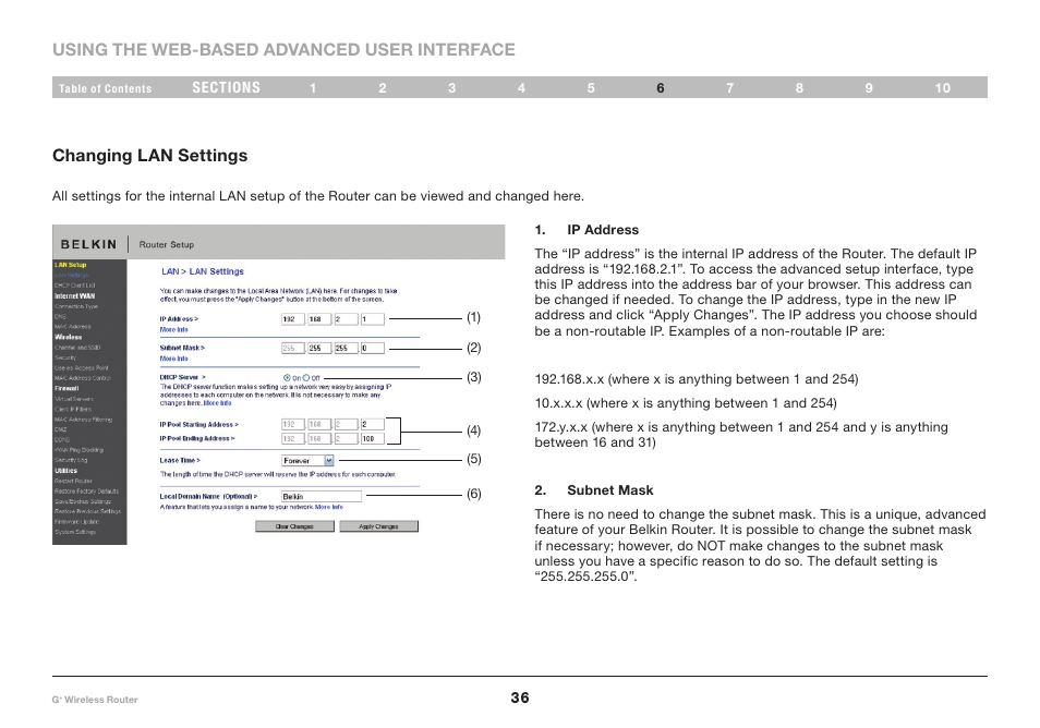 Belkin PM01116-A User Manual | Page 38 / 98