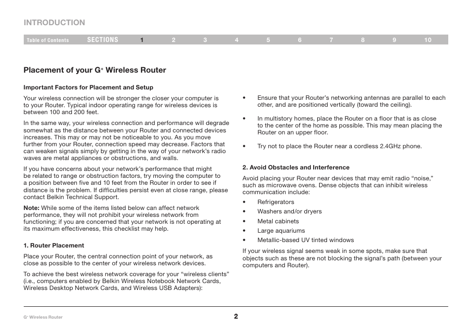 Belkin PM01116-A User Manual | Page 4 / 98