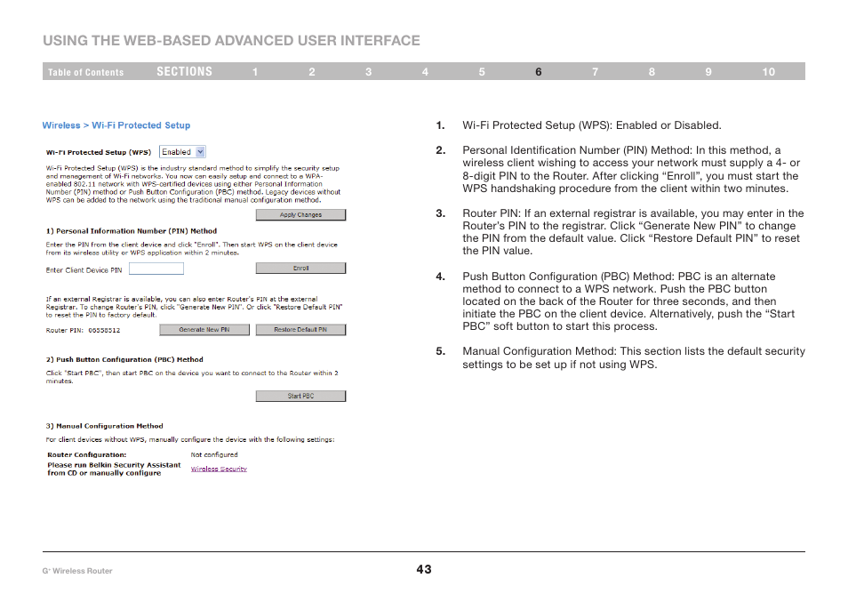 Belkin PM01116-A User Manual | Page 45 / 98