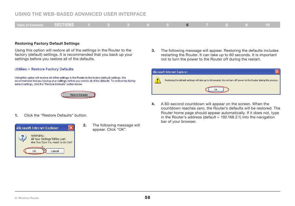 Belkin PM01116-A User Manual | Page 60 / 98