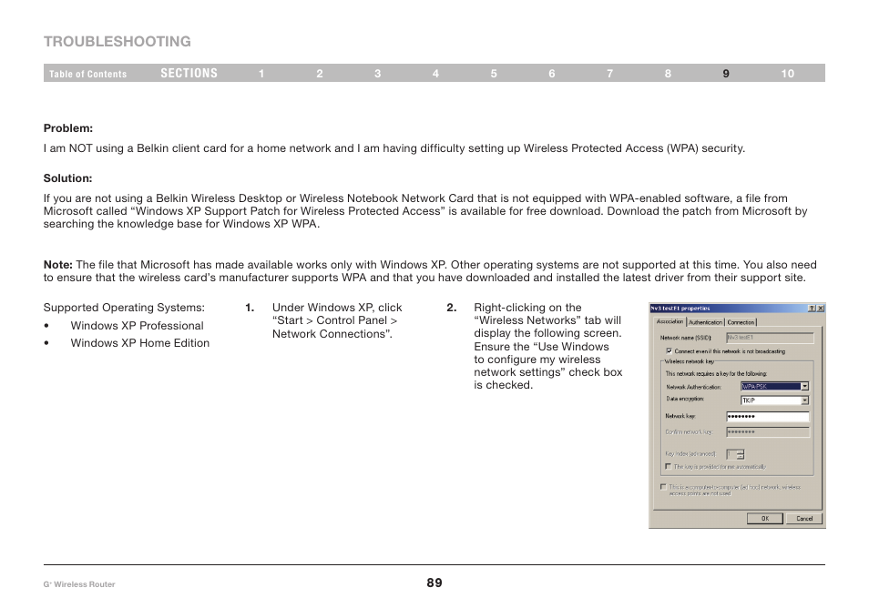 Belkin PM01116-A User Manual | Page 91 / 98