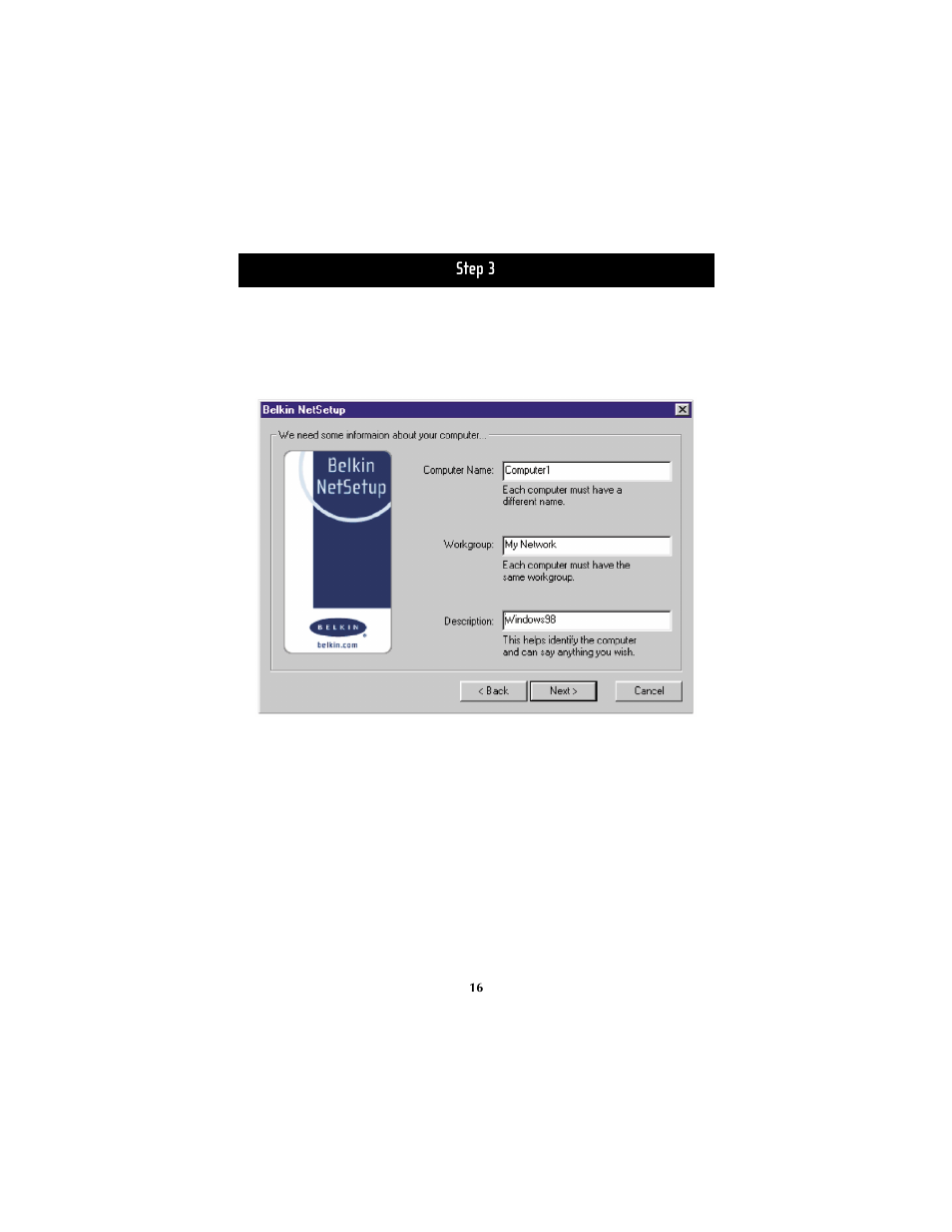 Belkin F5D5230-4 User Manual | Page 18 / 49