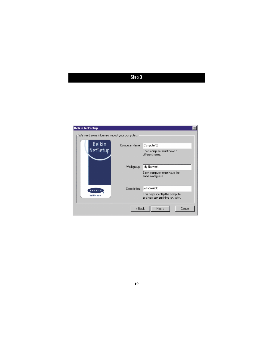 Belkin F5D5230-4 User Manual | Page 21 / 49