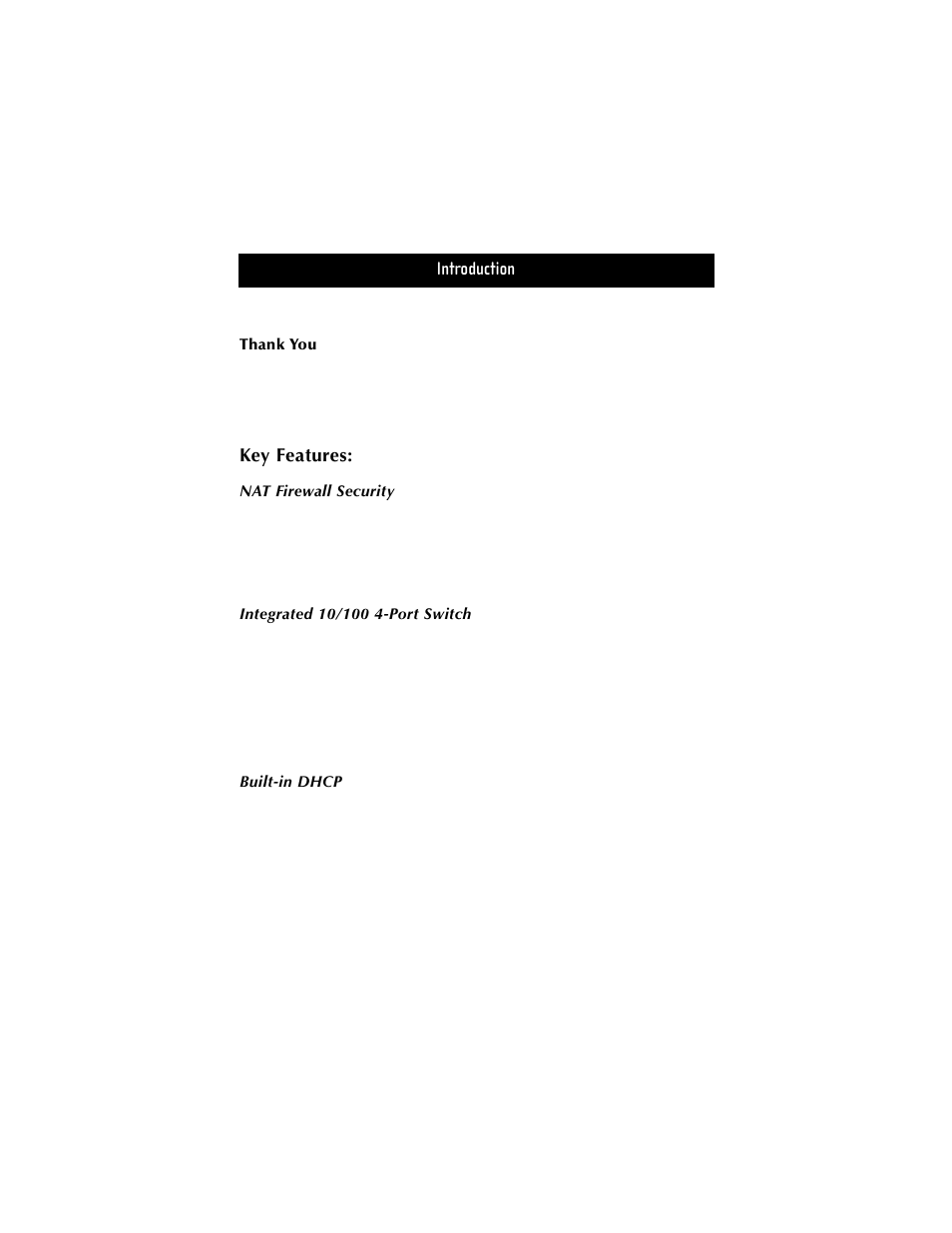 Belkin F5D5230-4 User Manual | Page 3 / 49
