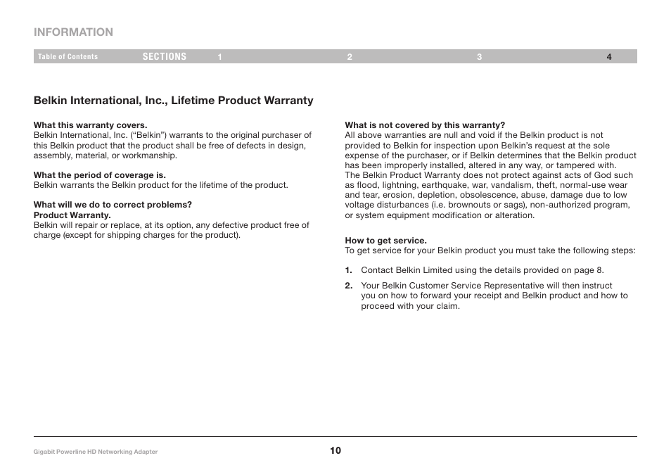 Belkin F5D4076 User Manual | Page 12 / 14