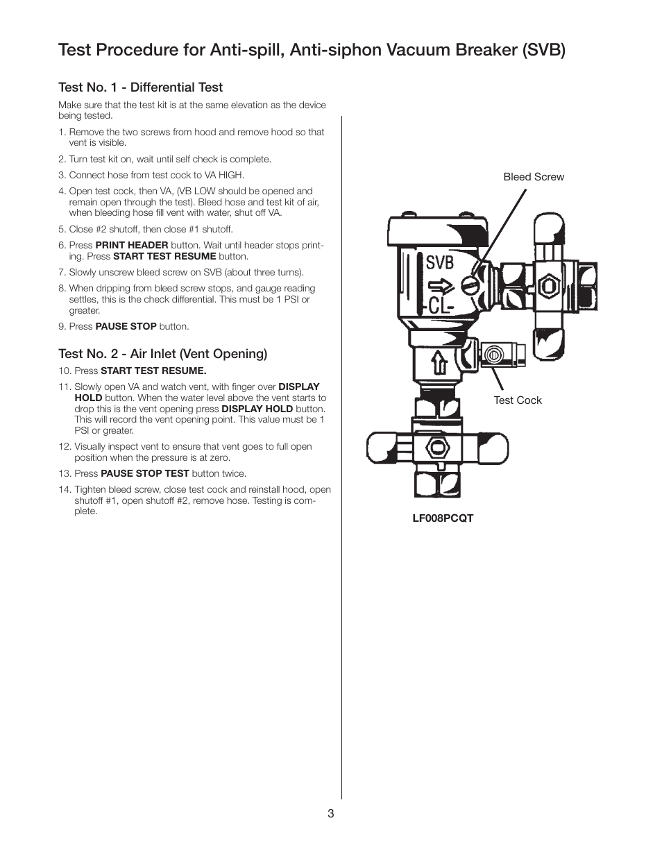 Watts TK-DL User Manual | Page 3 / 8