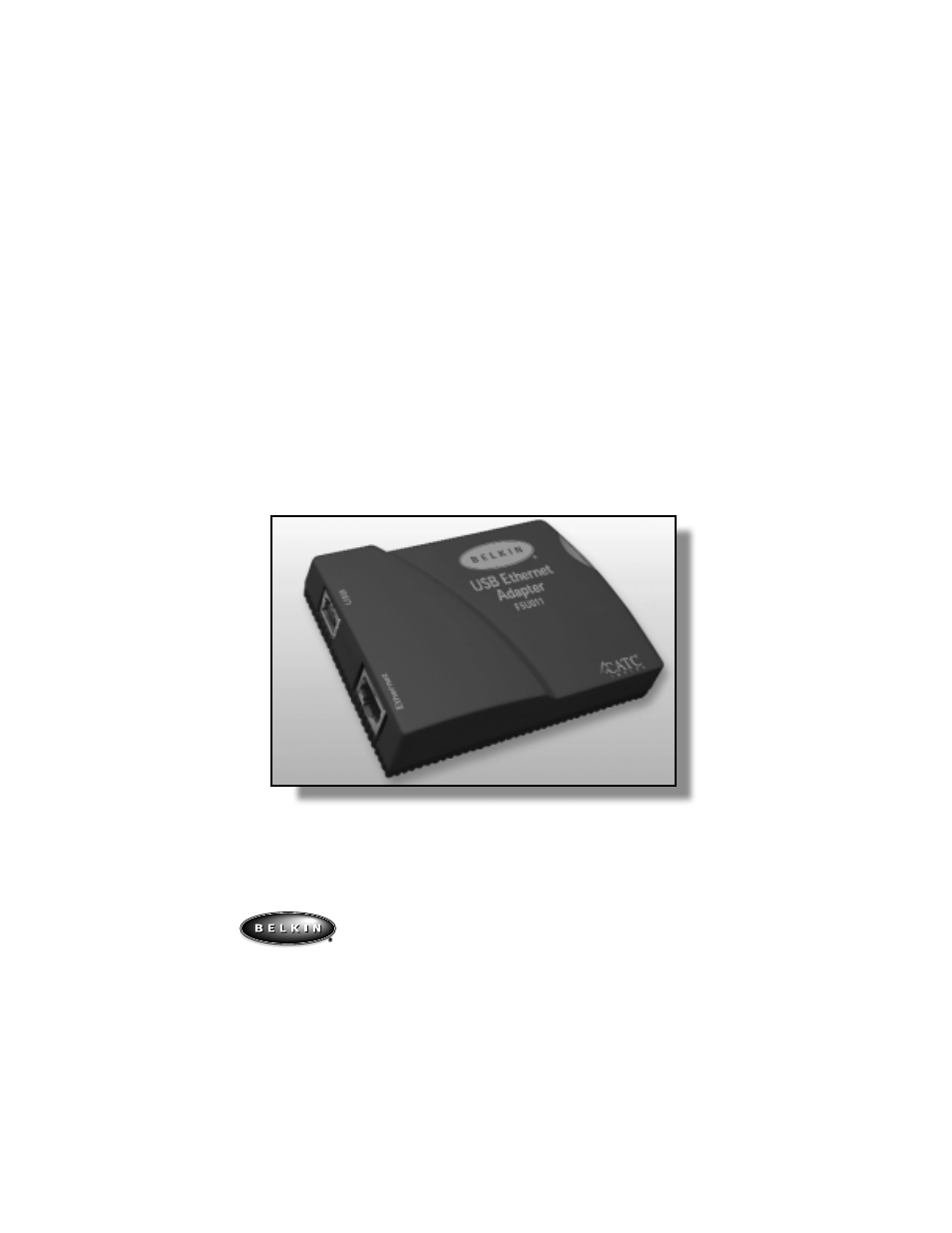 Belkin USB Ethernet Adapter F5U011 User Manual | 14 pages