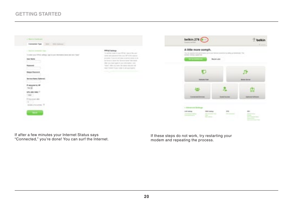 Belkin AC1800 User Manual | Page 22 / 62