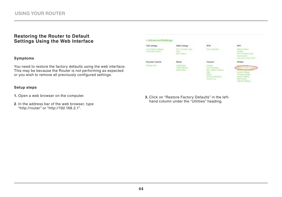 Belkin AC1800 User Manual | Page 46 / 62