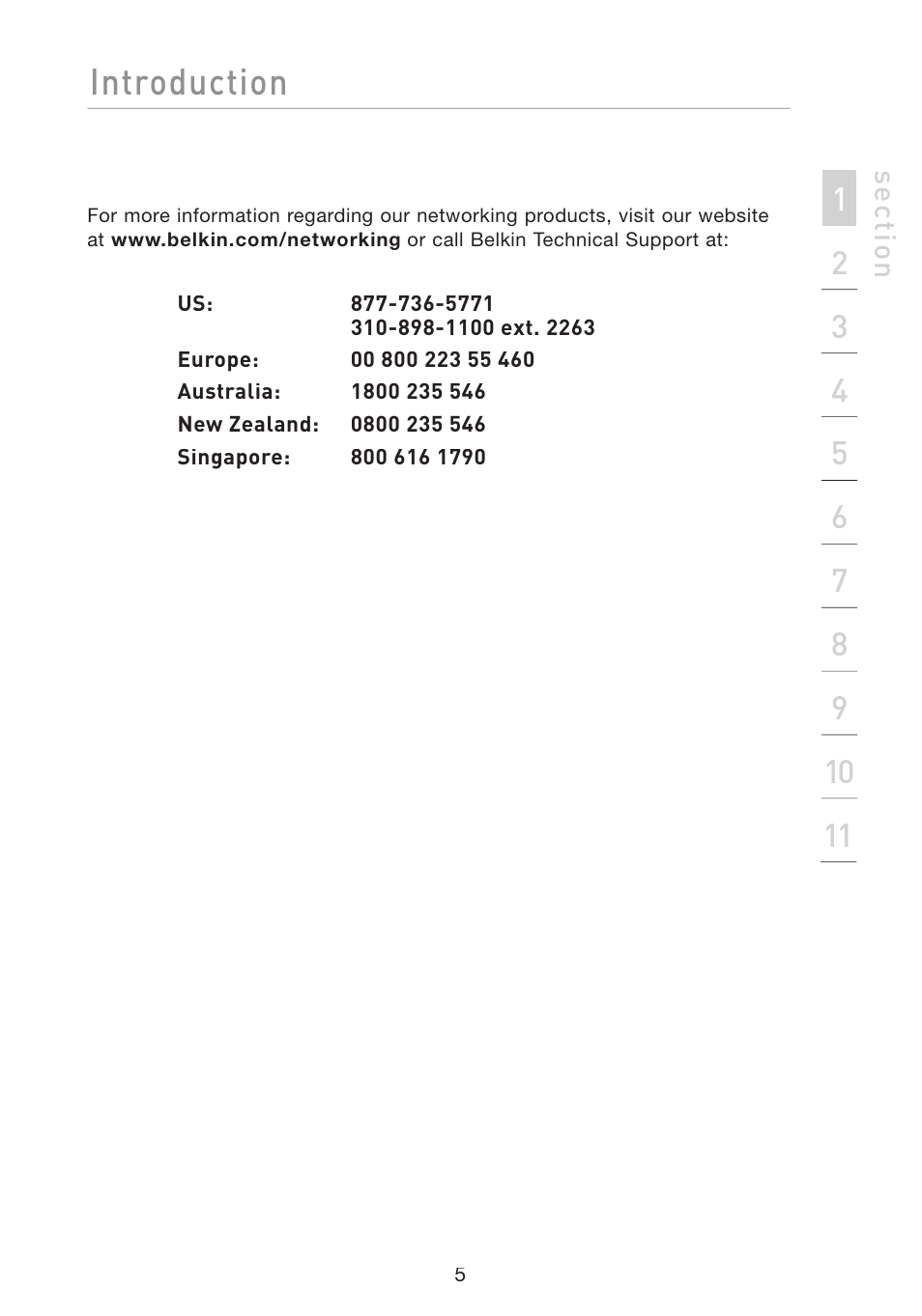 Introduction | Belkin Wireless G Travel Router F5D7233 User Manual | Page 7 / 85