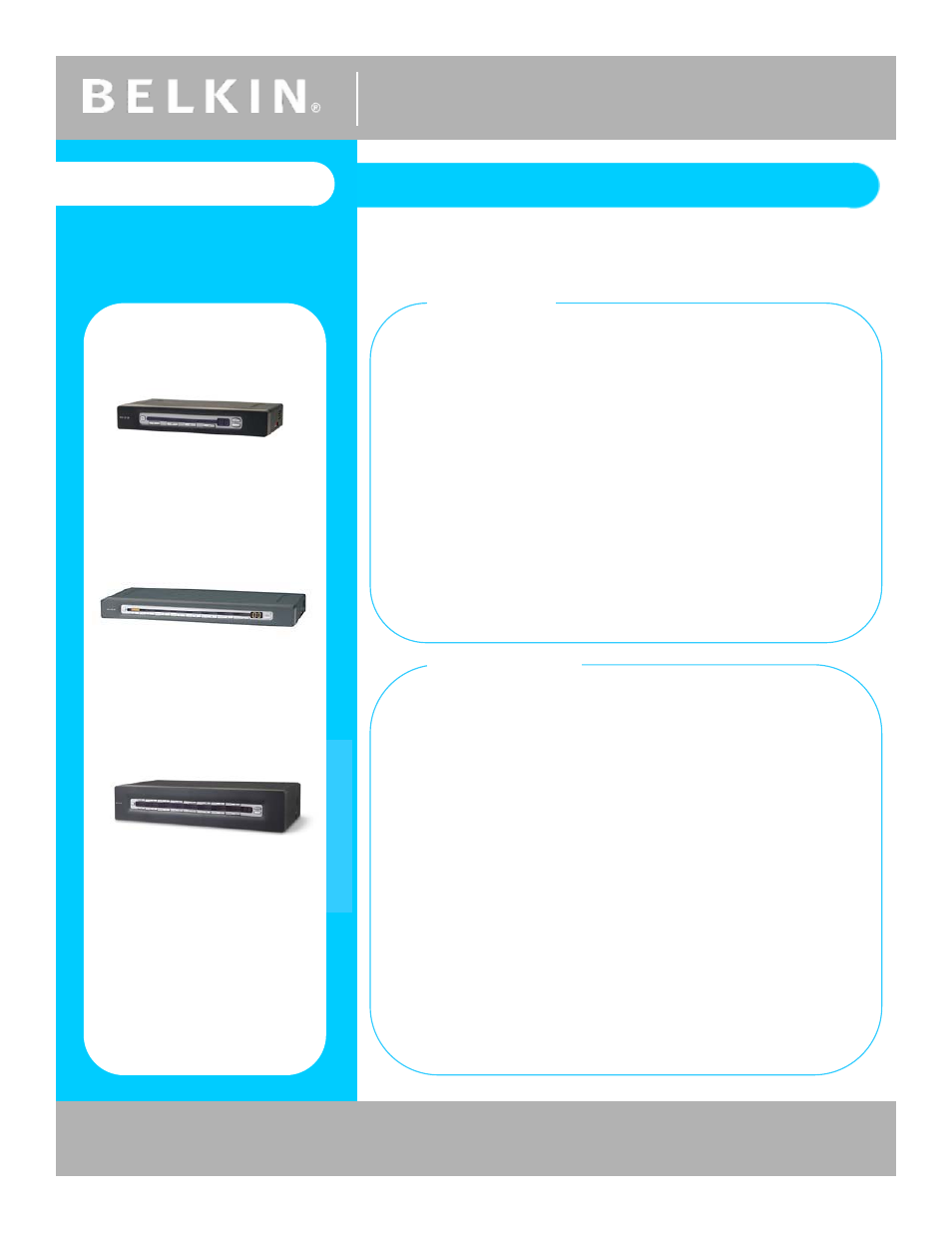 Belkin F1DA116T User Manual | 4 pages