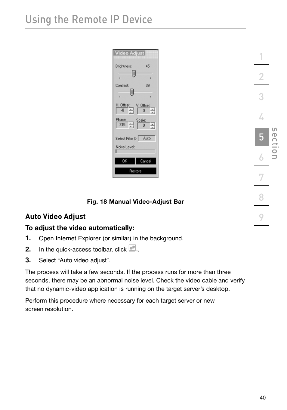 Using the remote ip device | Belkin F1DP101M User Manual | Page 43 / 56