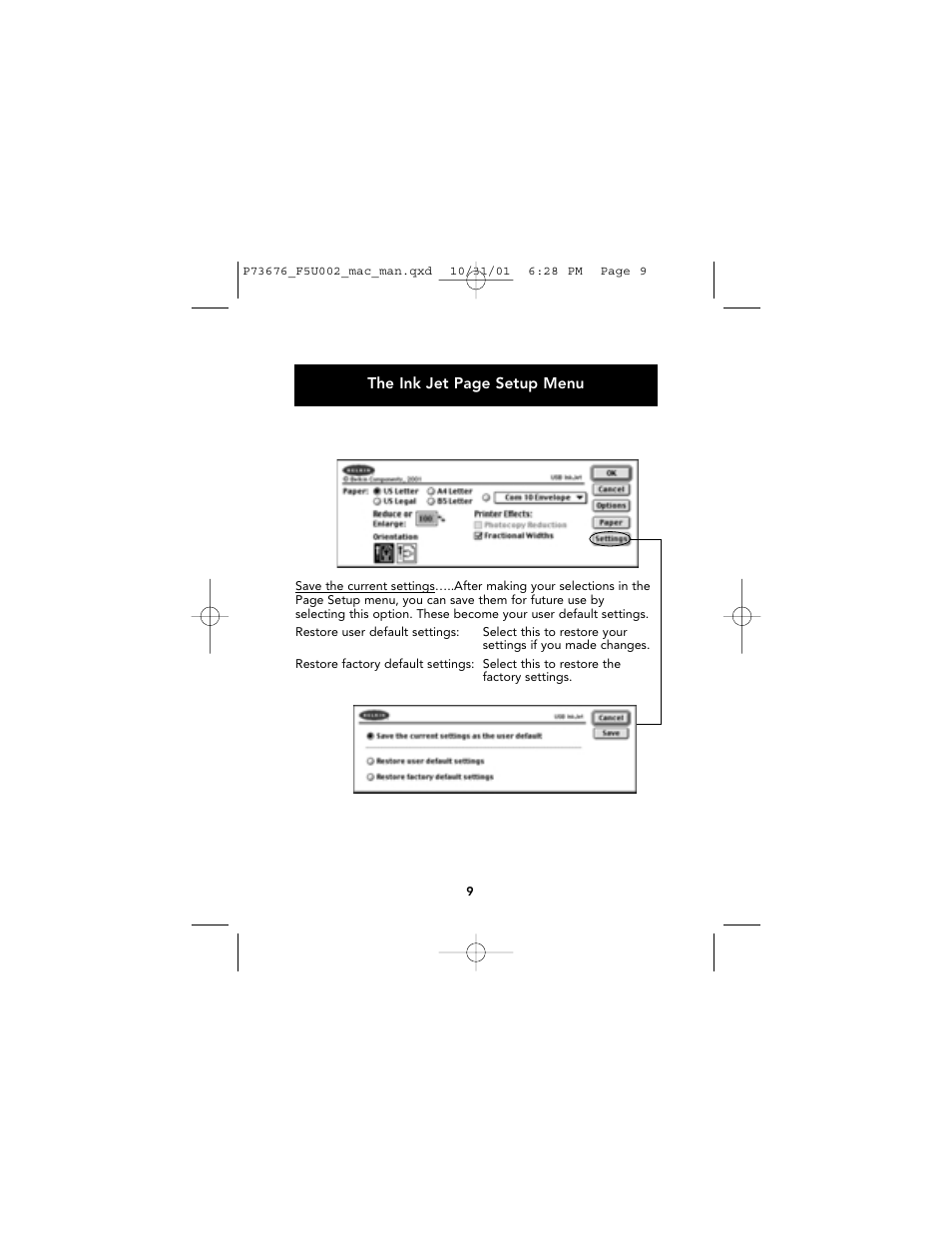 Belkin USB Parallel Printer Adapter for Mac F5U002-MAC User Manual | Page 11 / 24