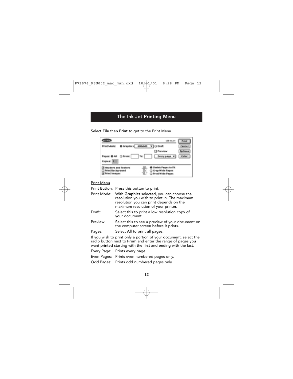 Belkin USB Parallel Printer Adapter for Mac F5U002-MAC User Manual | Page 14 / 24