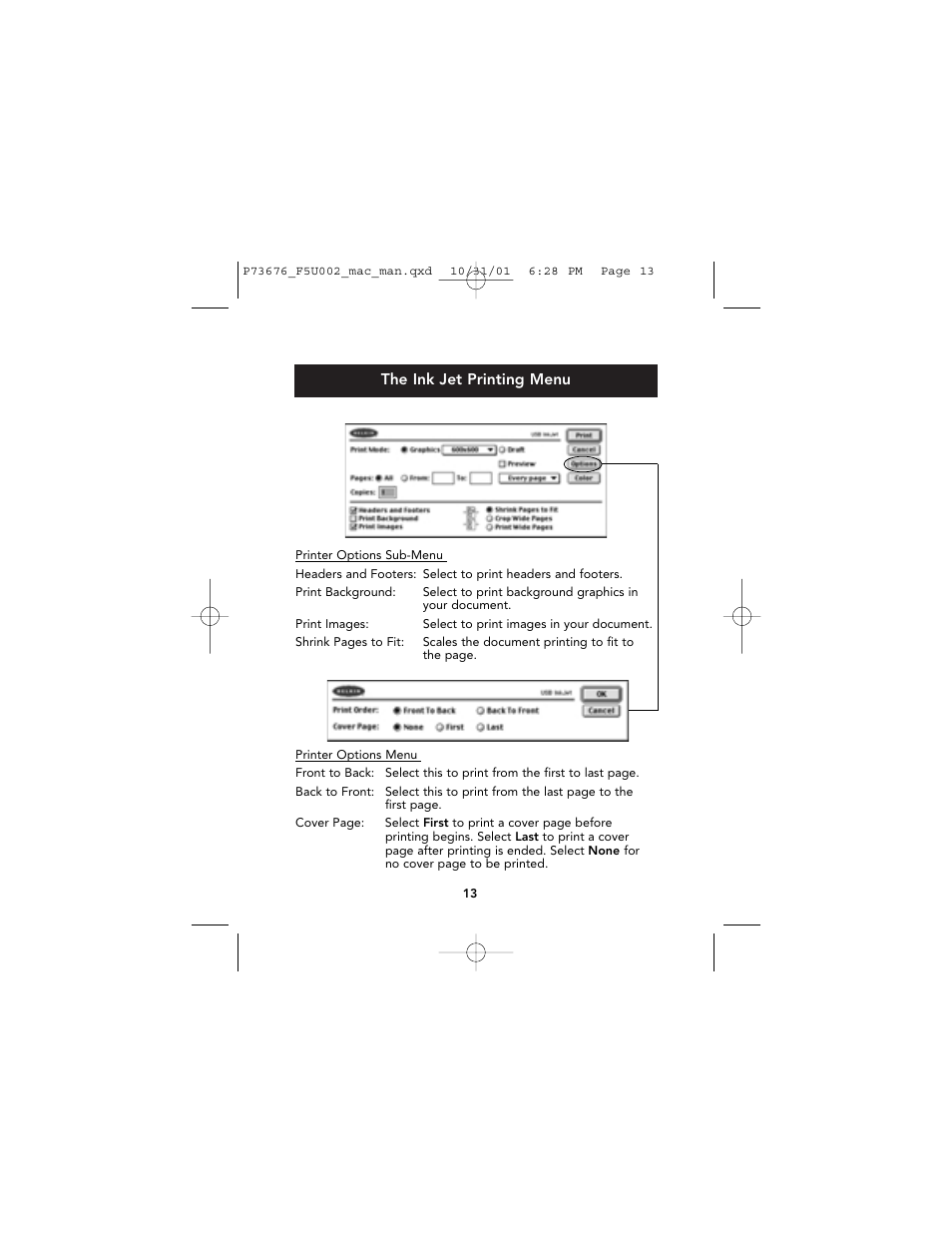 Belkin USB Parallel Printer Adapter for Mac F5U002-MAC User Manual | Page 15 / 24