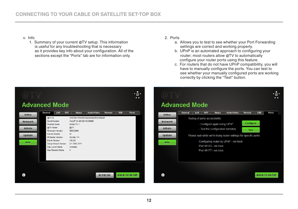Belkin @TVplus G1V1000  8820-01176 User Manual | Page 13 / 15