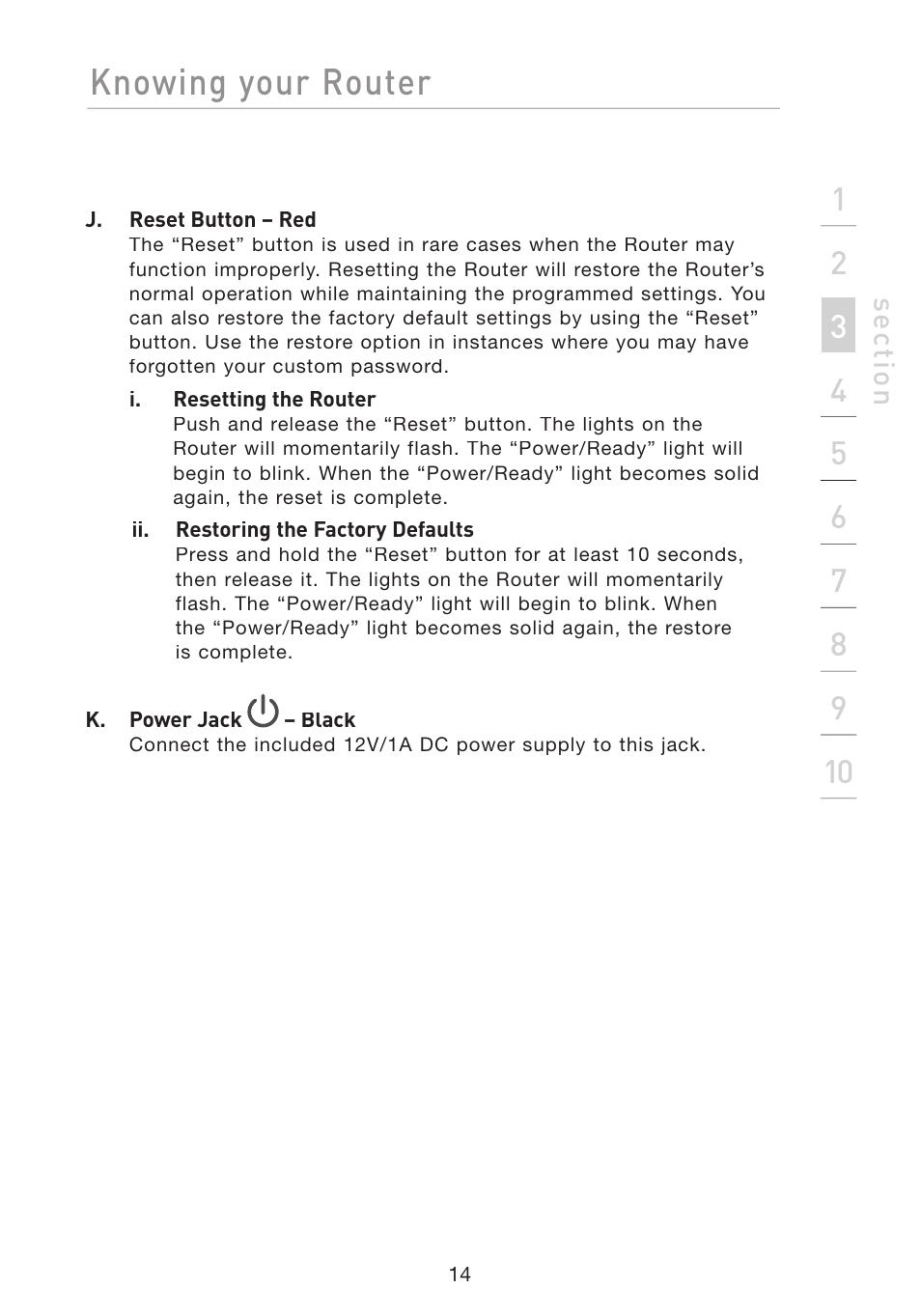 Knowing your router | Belkin F5D8233-4 User Manual | Page 17 / 104