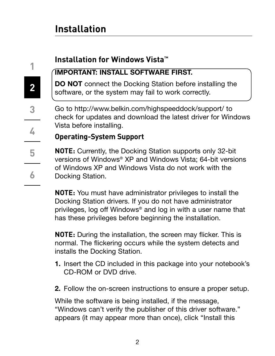Belkin F5U273 User Manual | Page 5 / 32