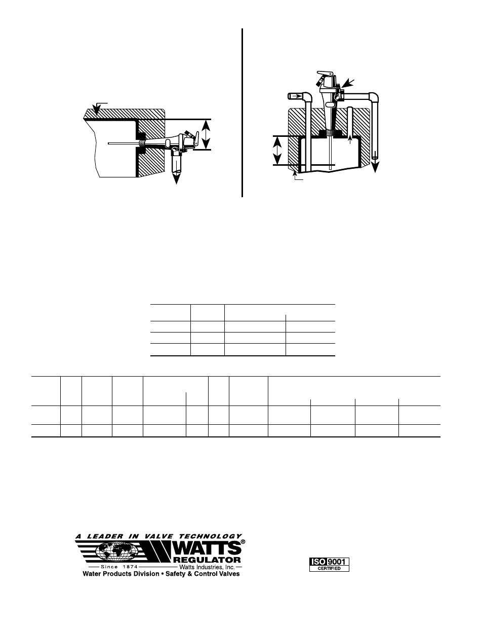 General recommendations, Max. 6" insulation, Discharge line | Discharge line cold hot t&p relief valve | Watts LLL40XL User Manual | Page 2 / 2