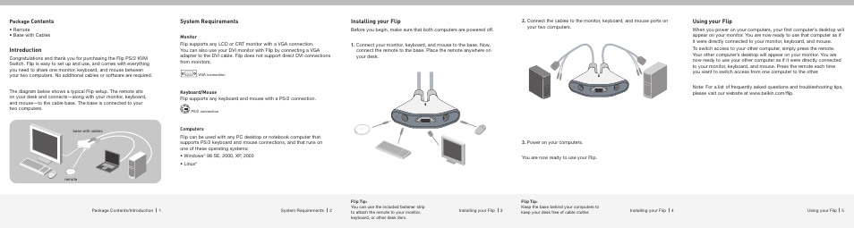 Belkin F1DF102P User Manual | 2 pages