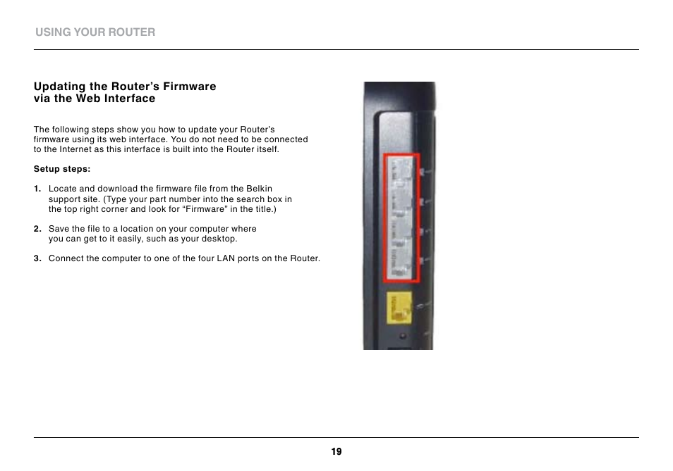 Belkin Wireless N Router N300 User Manual | Page 21 / 42